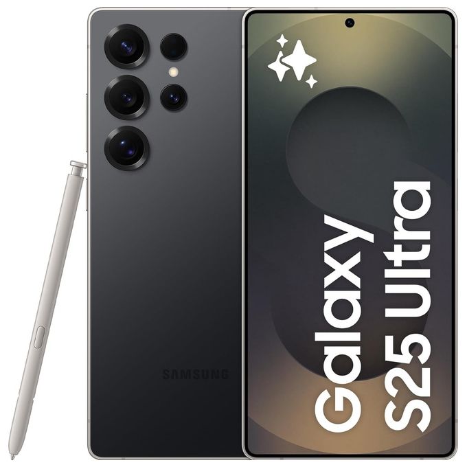 Samsung Galaxy S25 Ultra 12-512Gb 6.9'' Amoled 120Hz Dual Sim Titanium Black Enterprise Edition Italia