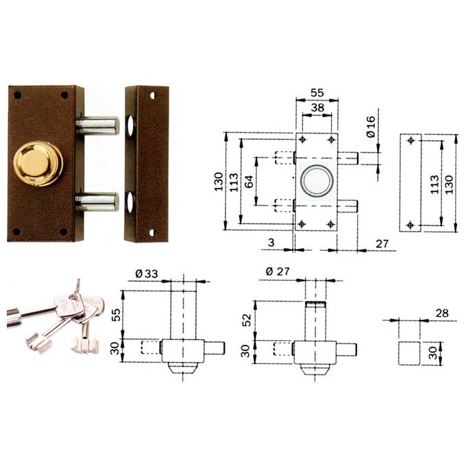 Iseo 910315 Dev Vis Lat Pompa Mm60