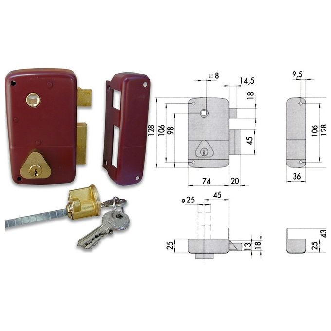 Cisa 50210-45-2 Serr Appl Cil Stac Sx