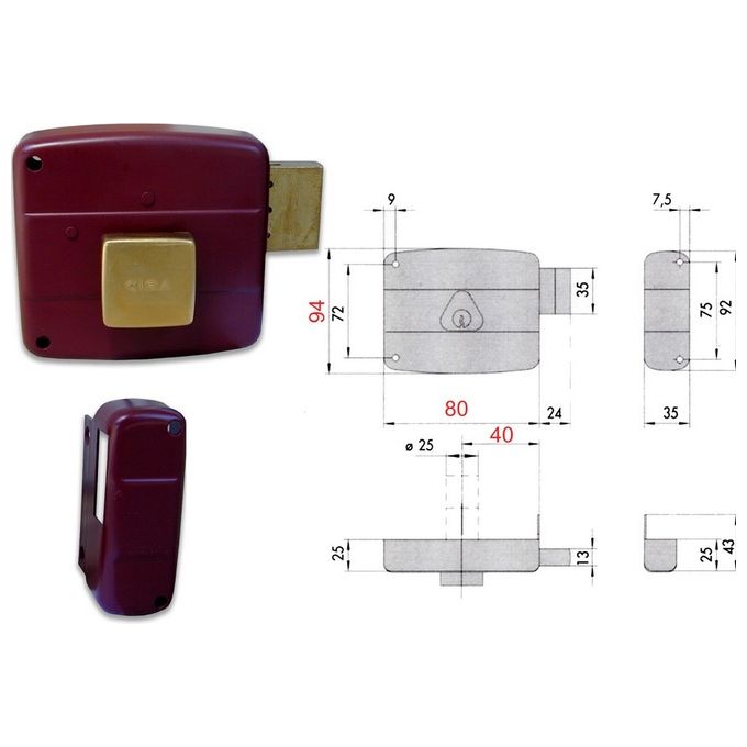 Cisa 50131-70-1 Serr Appl Cil Fisso Dx
