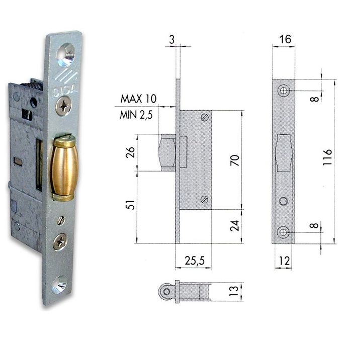 Cisa 44237-15-0 Serr Infil S-cil F16