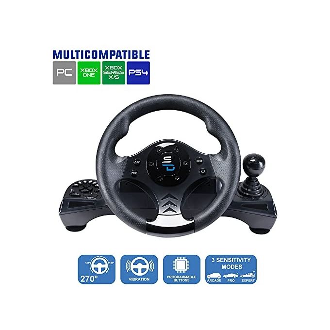 Subsonic Superdrive Volante Drive Pro Gs 750 per Xbox Pc PS4 Xbox One