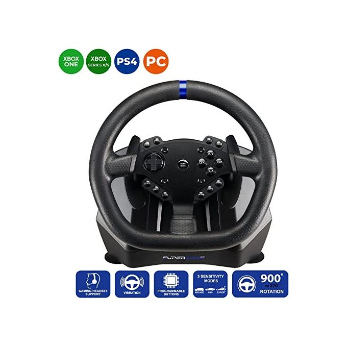 Subsonic Superdrive Volante Racing Wheel Sv950 per Xbox  Pc PS4 Xbox One