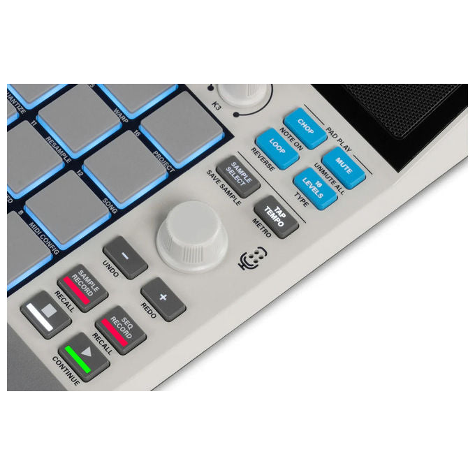 Akai Professional MPC SAMPLE Campionatore Portatile Standalone con 16 Pad RGB Effetti Integrati e Batteria Ricaricabile USB-C colore Nero