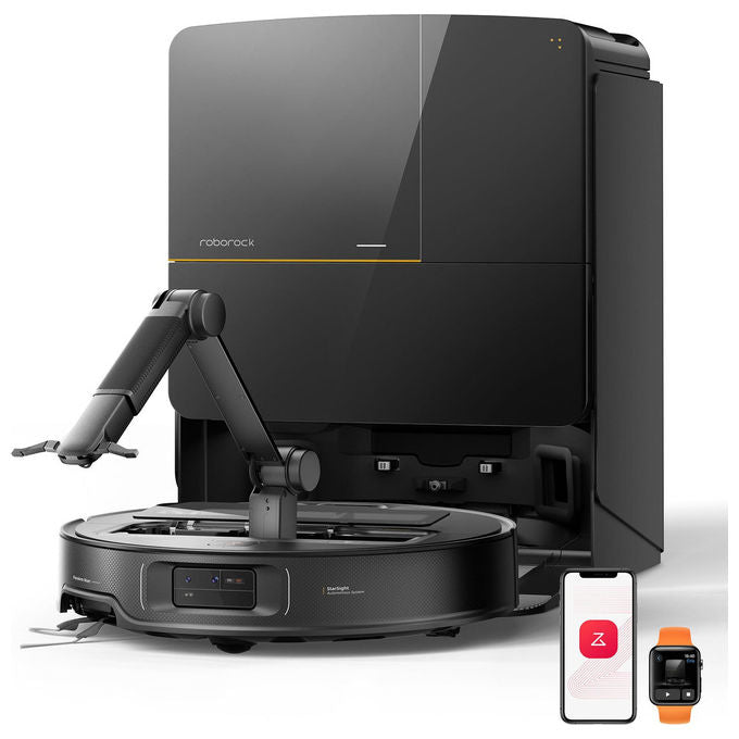 Roborock 6936905900753 Saros Z70 Robot aspirapolvere Lidar autonomia 180 min colore Nero