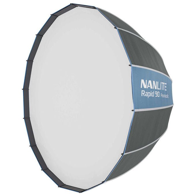 Nanlite SB-RP90 Rapid 90 Softbox Parabolico con Montaggio Bowens e Sistema Apertura Rapida colore Nero