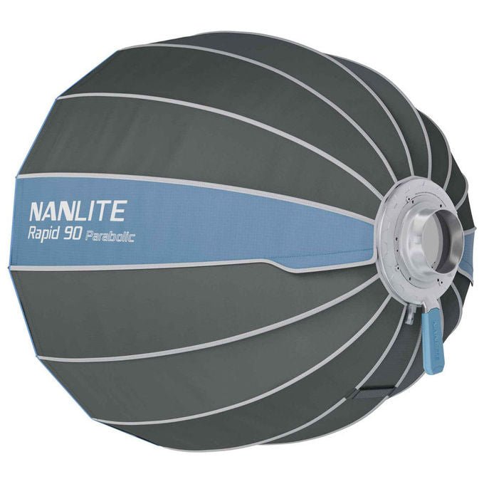 Nanlite SB-RP90 Rapid 90 Softbox Parabolico con Montaggio Bowens e Sistema Apertura Rapida colore Nero