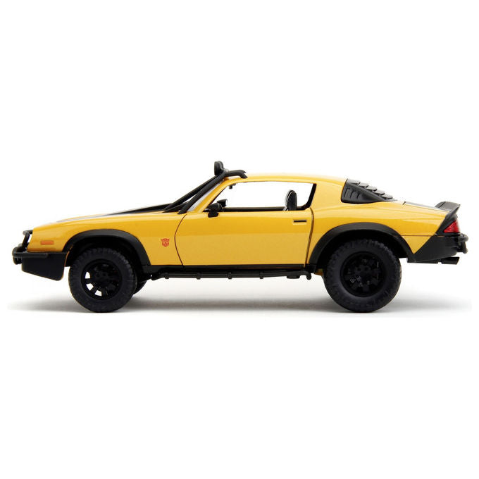 Jada Toys 253115010 Transformers Bumblebee (T7) Auto in Scala 1:24 in Metallo con Parti Apribili colore Giallo