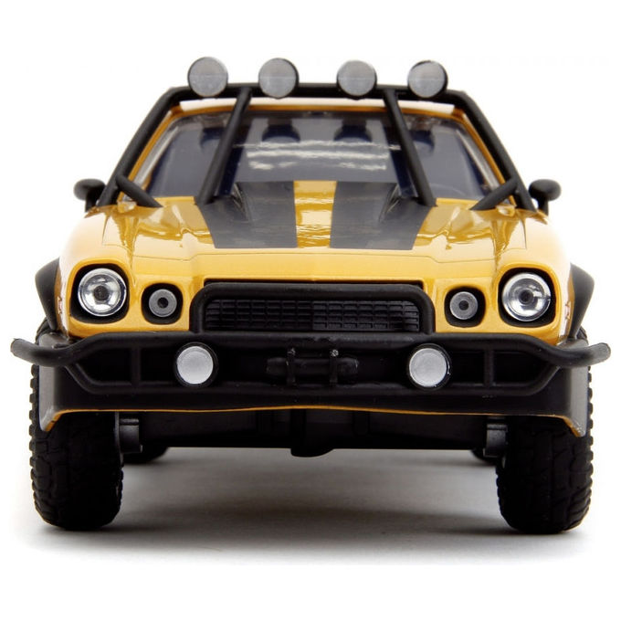 Jada Toys 253115010 Transformers Bumblebee (T7) Auto in Scala 1:24 in Metallo con Parti Apribili colore Giallo