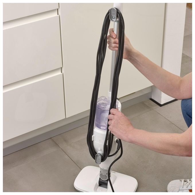 Severin SC 7145 Pulitore a Vapore 2 in 1 1400 W con Filtrazione ad Acqua Accessori Multifunzionali colore Bianco