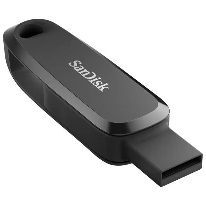 SanDisk SDDDC6-032G-G46 Chiavetta USB 32 GB USB Type-C 3.2 Gen 1 Velocita' Lettura 100 MB-s Fattore di Forma Girevole colore Nero