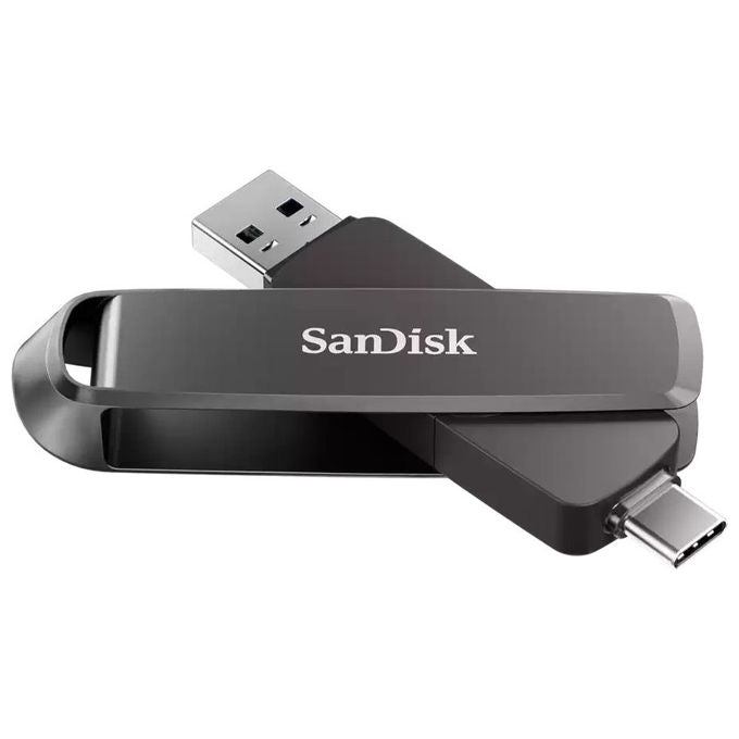SanDisk SDDDE1-512G-G46 Unita' Flash USB 512 GB USB Type-C USB Type-A 3.2 Gen 2 Velocita' Lettura 1000 MB-s Scrittura 900 MB-s colore Nero