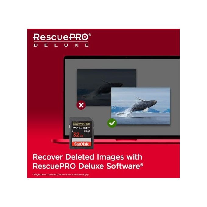 SanDisk Extreme PRO 32 GB SDHC fino a 100 MB-s, UHS-I, Classe 10, U3, V30