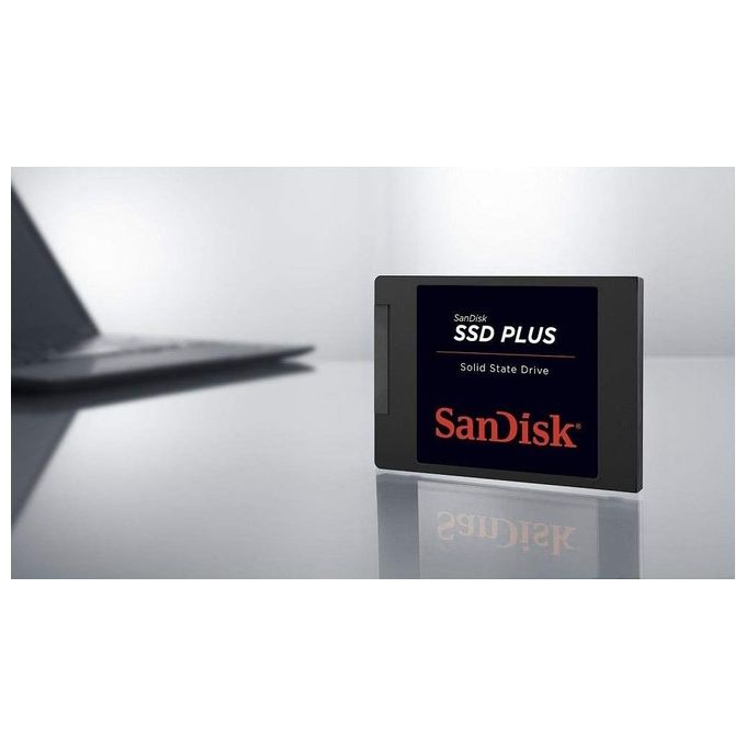 SANDISK SDSSDA-480G-G26 Ssd plus 480 Gb Velocita' di Lettura fino a 535 MB-s Sata III