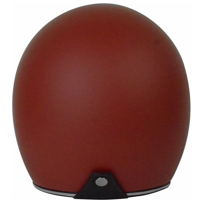 Origine Casco Jet in fibra con visierino parasole Sirio Flat Rosso taglia M