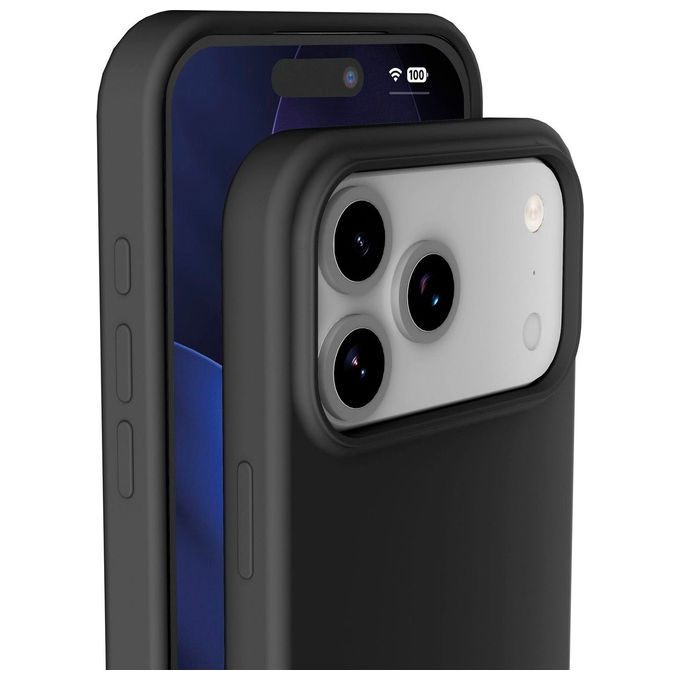Cellularline SENSMAGIPH18PROK Sensation Mag Custodia per iPhone 18 Pro in Silicone Compatibile con Magsafe colore Nero