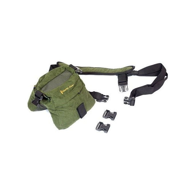 Stealth Gear SGDBBFG Double Bean Bag Borsa da Spalla in Poliestere 100% Impermeabile con Tracolla Regolabile colore Verde