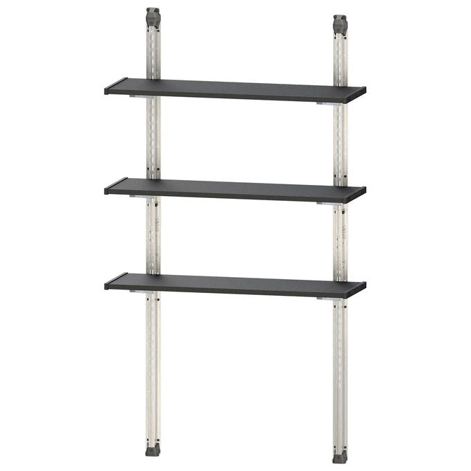 Keter Kit Casetta Manor 6x5 Grigia misure 185x152x226H con Appendi Attrezzi Porta Bici e Scaffale