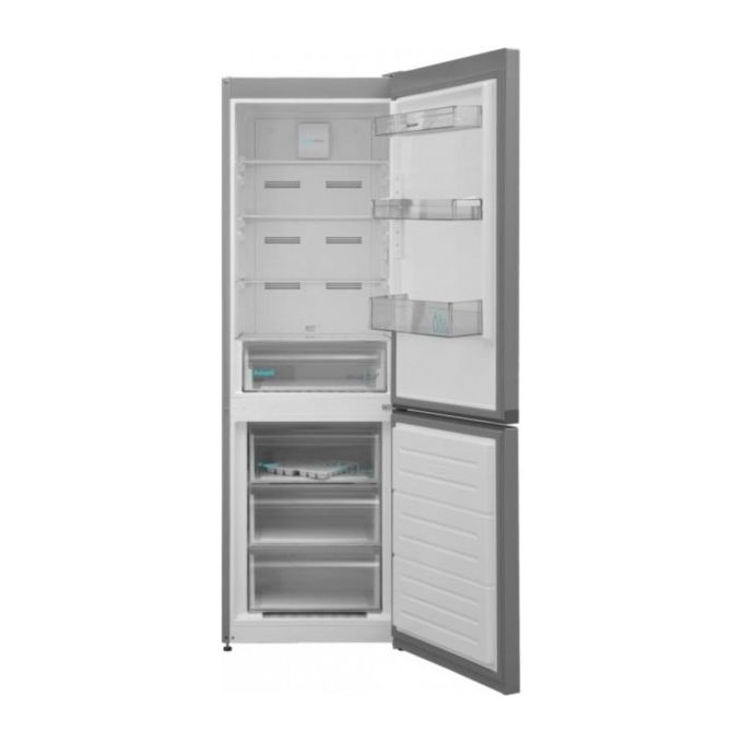 Sharp SJ-FBA09DMXPE - Frigorifero Combinato 295 L, Altezza 186 cm, Classe Energetica E, Advanced No Frost, Display Digitale e Funzioni Smart Cooling, Colore PET Inox