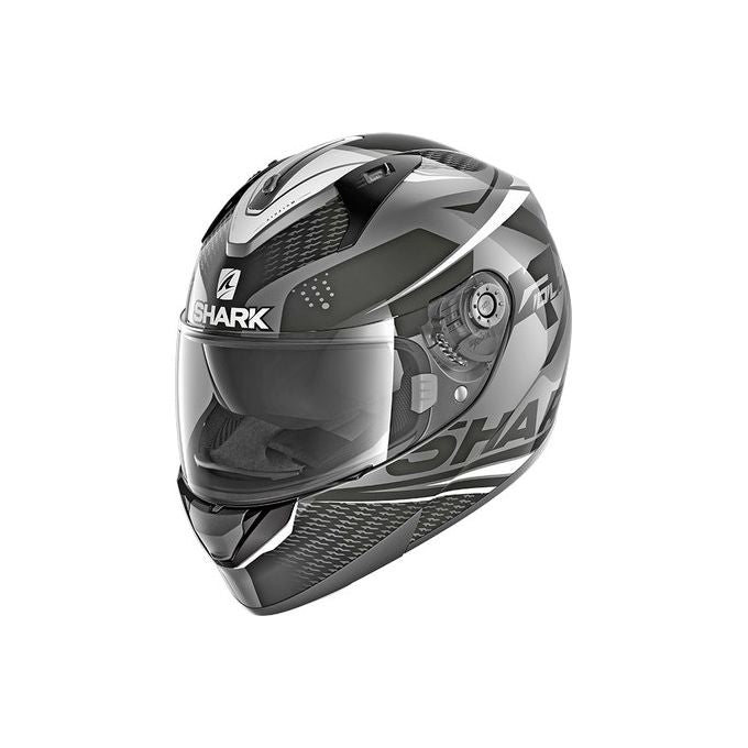 Shark Helmet Casco integrale Ridill 1.2 Stratom Antracite-Nero-Bianco taglia L