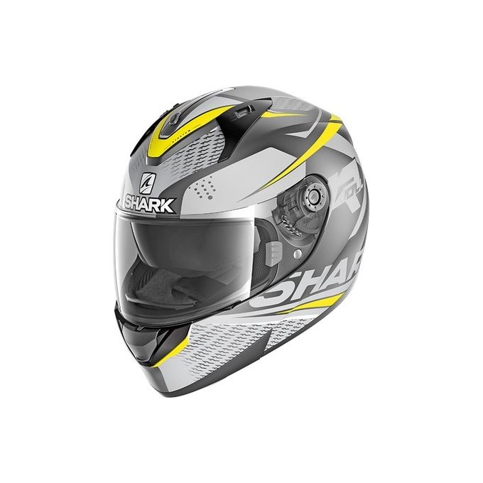 Shark Helmet Casco integrale Ridill 1.2 Stratom Mat Antracite-Giallo taglia S