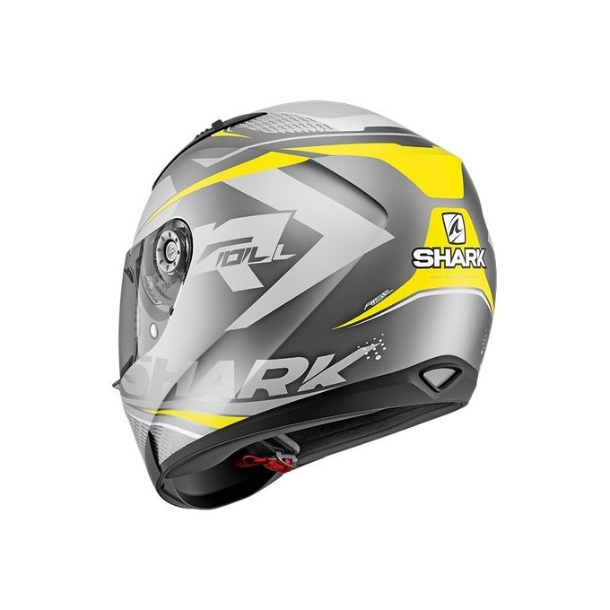 Shark Helmet Casco integrale Ridill 1.2 Stratom Mat Antracite-Giallo taglia S