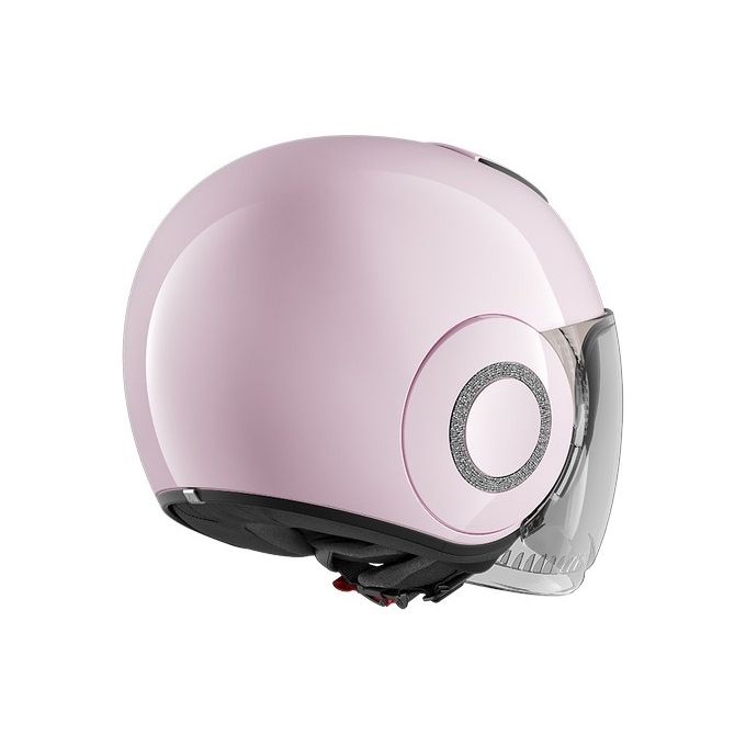 Shark Helmet Casco Jet Nano Crystal Blank Rosa taglia XS