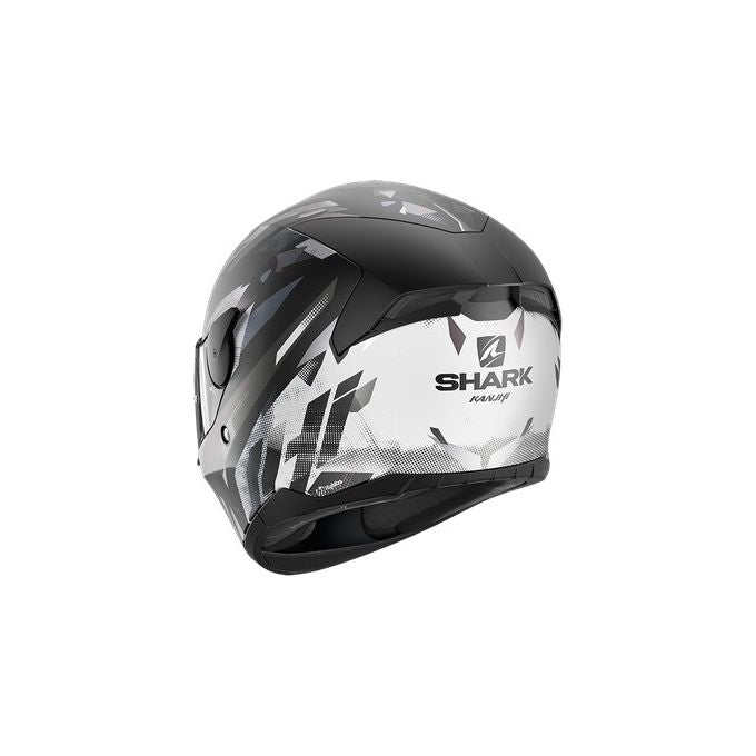 Shark Helmets Casco integrale a doppia visiera D-SKWAL 2 KANHJI Mat   Nero-Bianco-Antracite Opaco taglia S