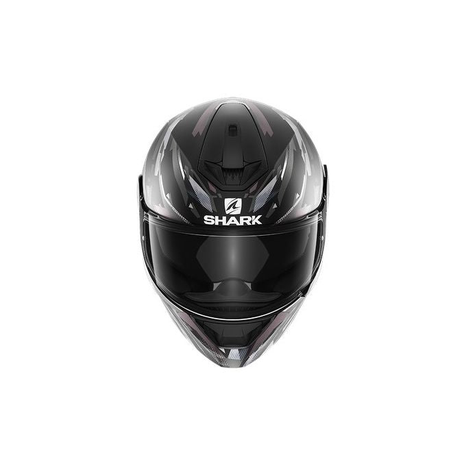 Shark Helmets Casco integrale a doppia visiera D-SKWAL 2 KANHJI Mat   Nero-Bianco-Antracite Opaco taglia S