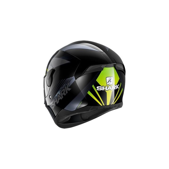 Shark Helmets Casco integrale a doppia visiera D-SKWAL 2 MERCURIUM   Nero-Antracite-Verde taglia M