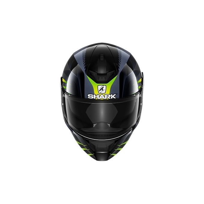 Shark Helmets Casco integrale a doppia visiera D-SKWAL 2 MERCURIUM   Nero-Antracite-Verde taglia M