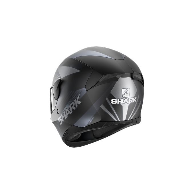Shark Helmets Casco integrale a doppia visiera D-SKWAL 2 MERCURIUM Mat   Nero-Antracite Opaco taglia M