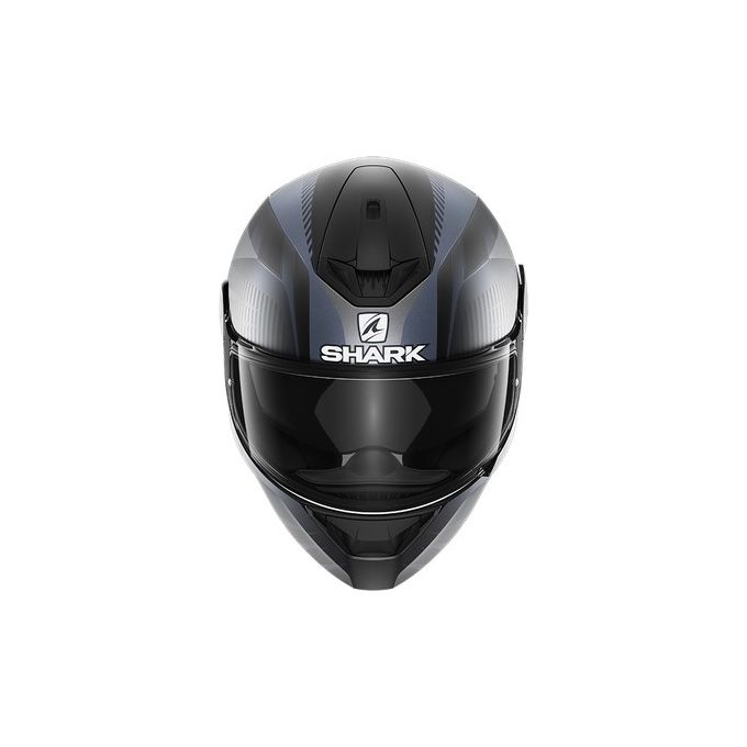 Shark Helmets Casco integrale a doppia visiera D-SKWAL 2 MERCURIUM Mat   Nero-Antracite Opaco taglia M
