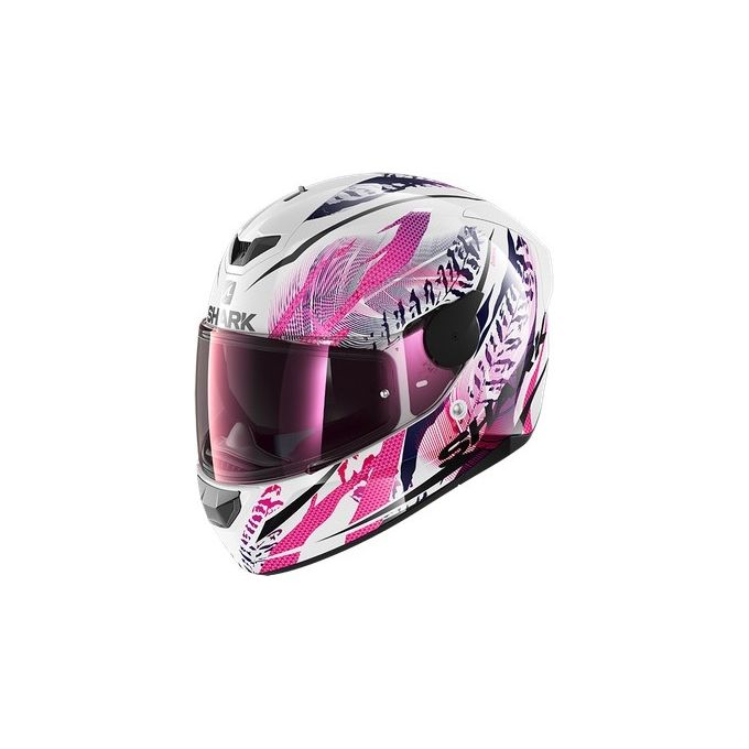 Shark Helmets Casco integrale a doppia visiera D-SKWAL 2 SHIGAN   Bianco-Nero-Viola taglia M