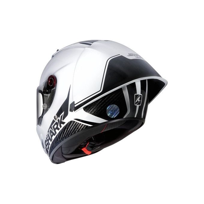 Shark Helmets Casco integrale Racing RACE-R PRO GP BLANK 30TH ANNIVERSARY  Bianco-Carbonio-Nero taglia M