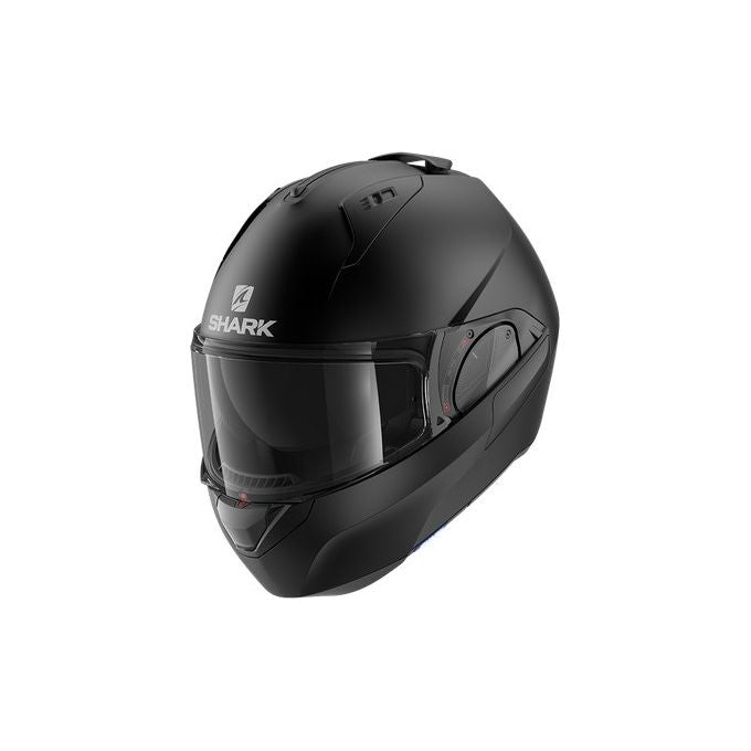 Shark Helmets Casco Modulare con doppia visiera EVO ES BLANK MAT   Nero Opaco taglia KS