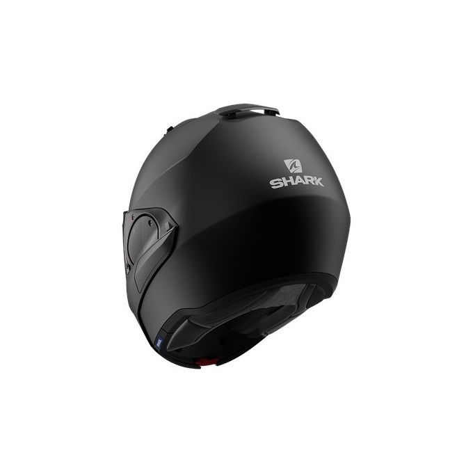 Shark Helmets Casco Modulare con doppia visiera EVO ES BLANK MAT   Nero Opaco taglia KS