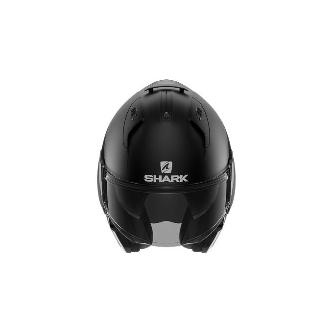 Shark Helmets Casco Modulare con doppia visiera EVO ES BLANK MAT   Nero Opaco taglia KS