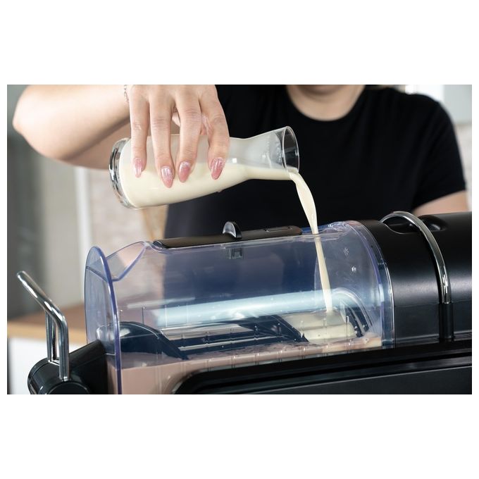 Unold SLUSH-EISMASCHINE STELLA 48949 Gelatiera compressore 190 W preparazione slushie milkshake sorbetto colore Nero