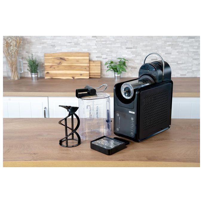 Unold SLUSH-EISMASCHINE STELLA 48949 Gelatiera compressore 190 W preparazione slushie milkshake sorbetto colore Nero