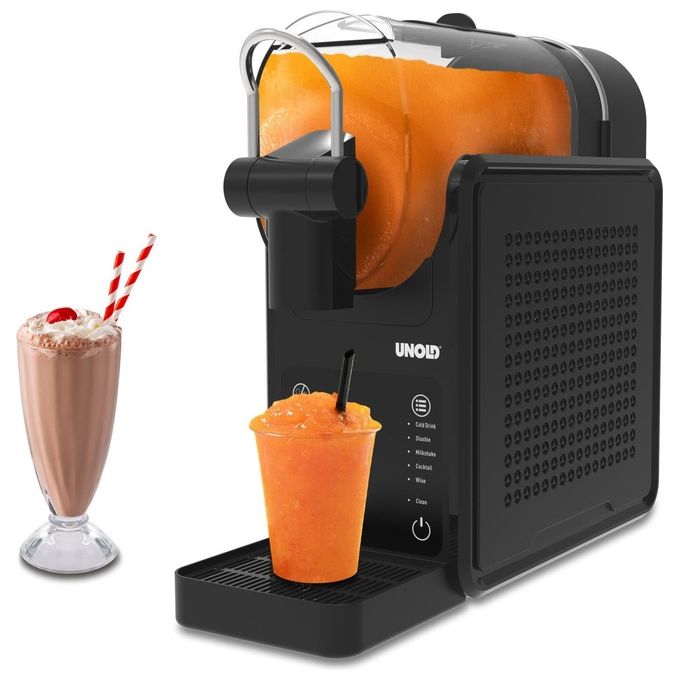Unold SLUSH-EISMASCHINE STELLA 48949 Gelatiera compressore 190 W preparazione slushie milkshake sorbetto colore Nero