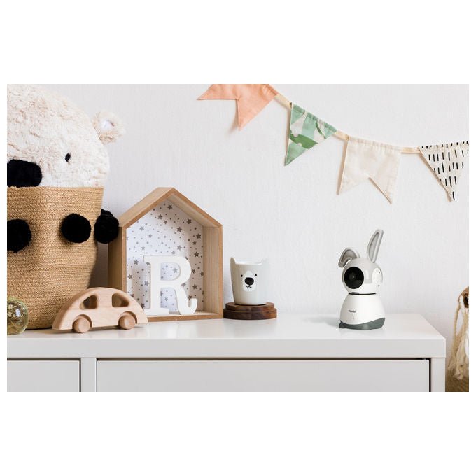 Alecto SMARTBABY10 Baby monitor con fotocamera Wi-Fi Full HD 1920x1080p con visione notturna comunicazione bidirezionale sensore temperatura umidita' colore Bianco