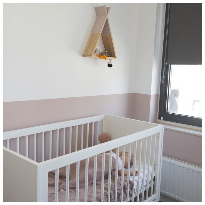 Alecto SMARTBABY5 Telecamera Wi-Fi per Bambini 1920 x 1080 px Comunicazione Bidirezionale Avvisi Movimento e Suono colore Bianco