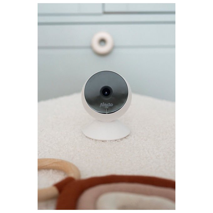 Alecto SMARTBABY5 Telecamera Wi-Fi per Bambini 1920 x 1080 px Comunicazione Bidirezionale Avvisi Movimento e Suono colore Bianco