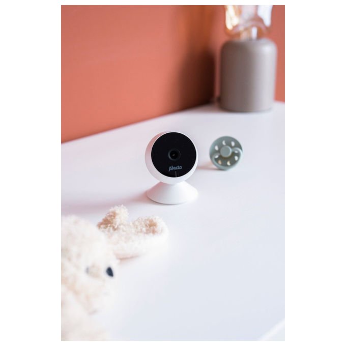 Alecto SMARTBABY5 Telecamera Wi-Fi per Bambini 1920 x 1080 px Comunicazione Bidirezionale Avvisi Movimento e Suono colore Bianco