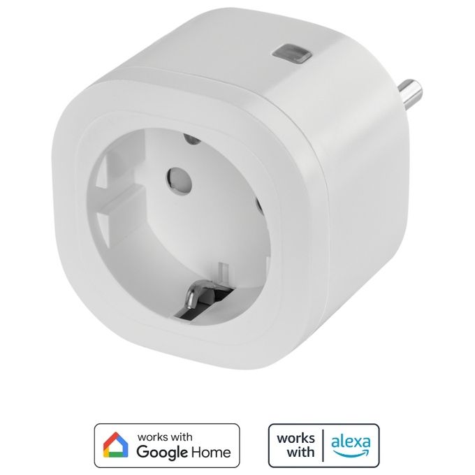 OMAJIN by Netatmo Presa Intelligente, Timer, Monitoraggio Consumo, Controllo Remoto, Spegnimento Ritardato, Risparmio Energetico, Wi-Fi 2.4Ghz-Bluetooth, 16A-3680W, OSP-SK