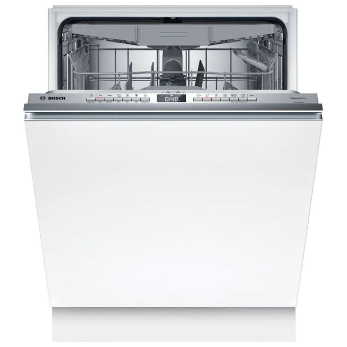 Bosch SMH4HCX07E Serie 4 Lavastoviglie a scomparsa totale 14 coperti Classe C Wi-Fi (60x60x81.5 cm) colore Acciaio inox