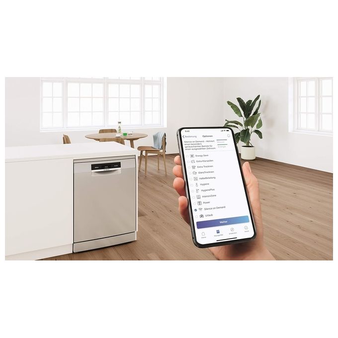 Bosch, Lavastoviglie a Libera Installazione, 14 Coperti, Acciaio Inox, Serie 6 SMS6ZCI49E