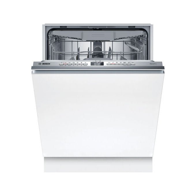 Bosch SMV4EMX24E Serie 4 Lavastoviglie a Scomparsa Totale 14 coperti Classe B 42 dB Wi-Fi AquaStop EfficientDry (81.5x60x55 cm) colore Grigio