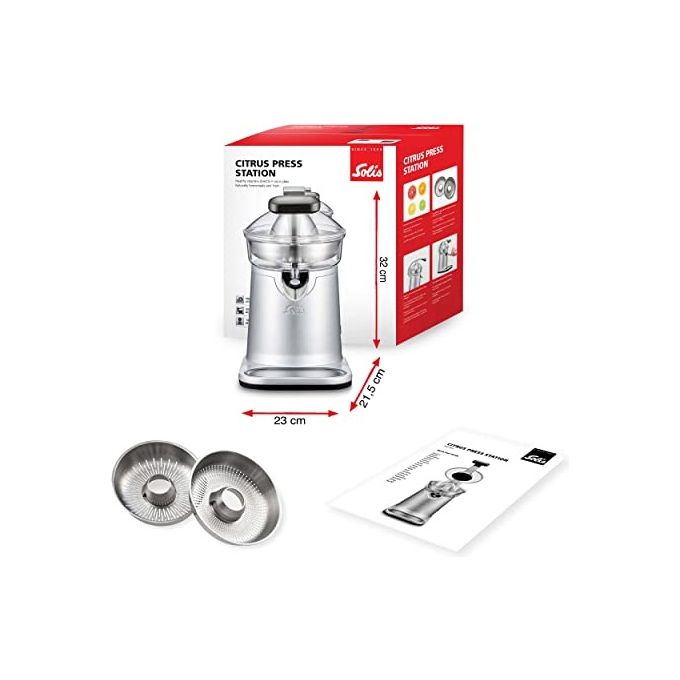 Solis Design Citrus Press Station 8454 Spremiagrumi Elettrico